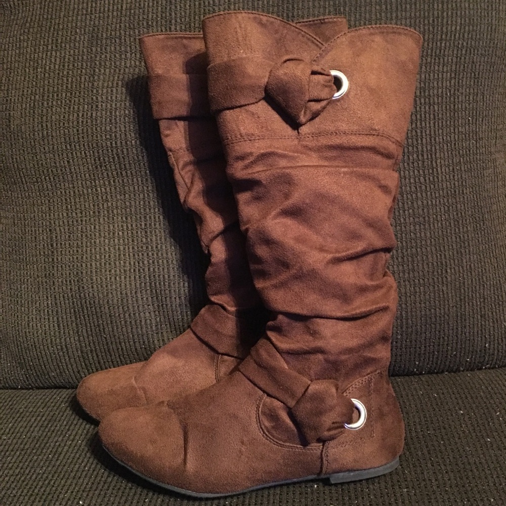 KALLI Women’s Long brown boots